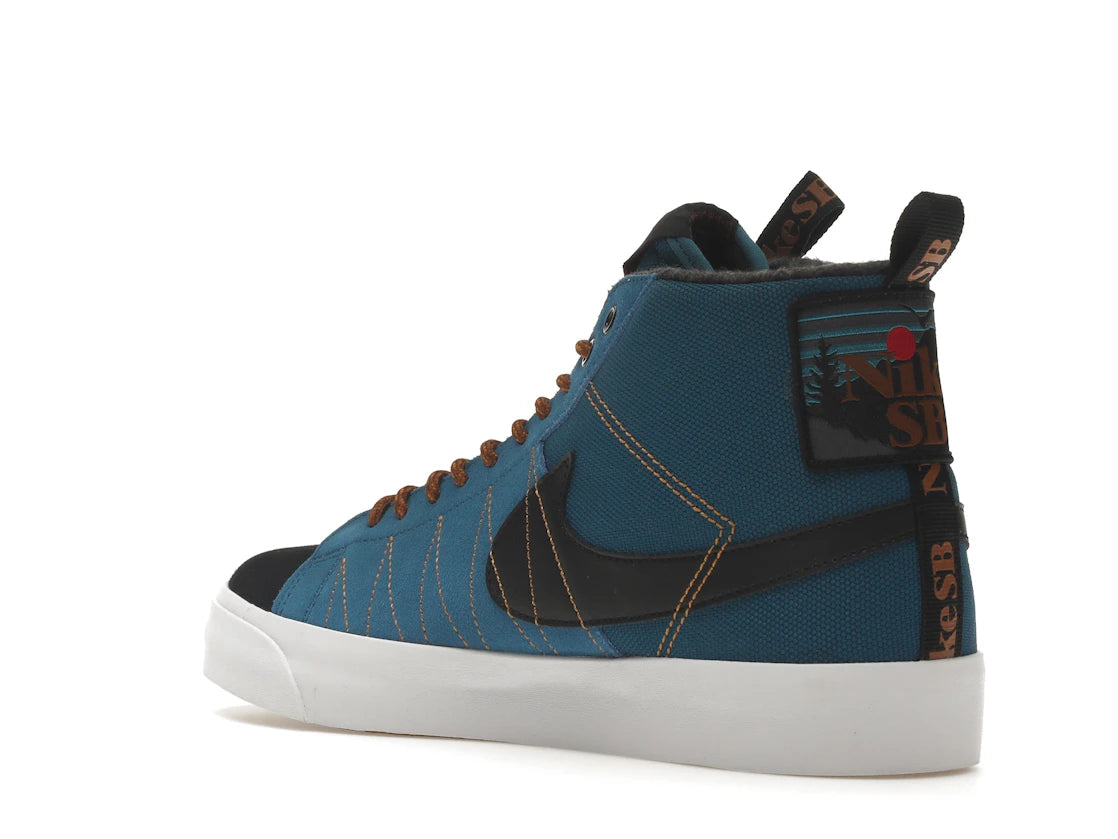 Nike SB Zoom Blazer Mid PRM Marina Pecan - vue secondaire B