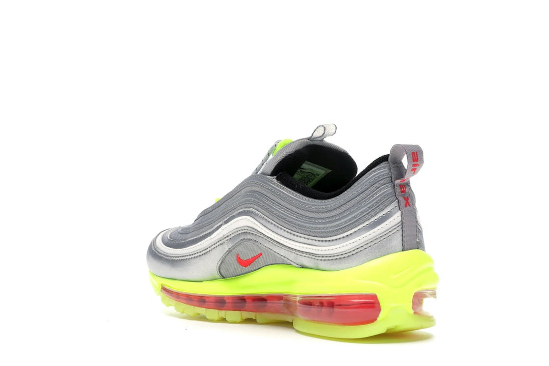 Nike Air Max 97 Rft Metallic Silver Red Orbit Volt (GS) - vue secondaire B