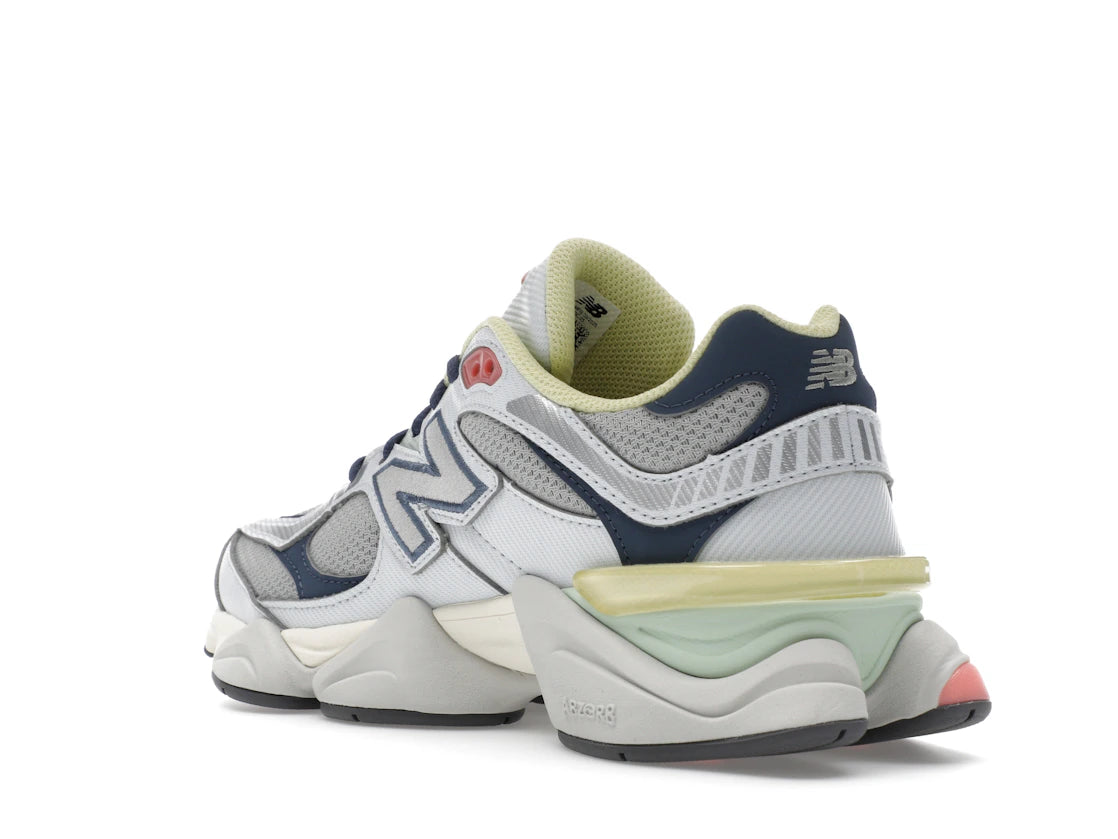 New Balance 9060 Grau Gelb Marineblau - vue secondaire B