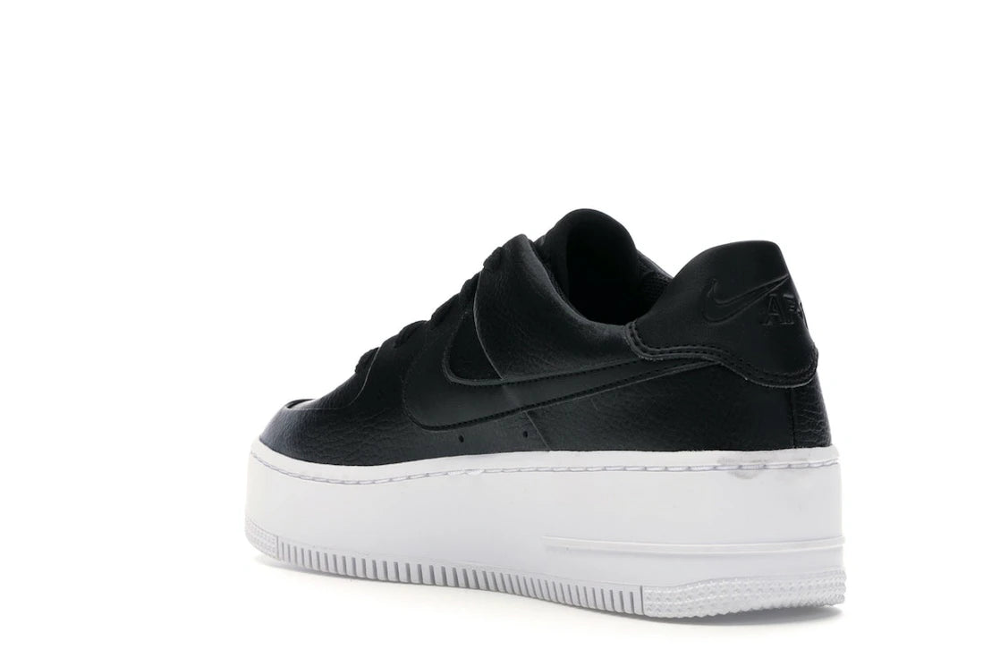 Nike Air Force 1 Sage Low Black White (Women's) - vue secondaire B