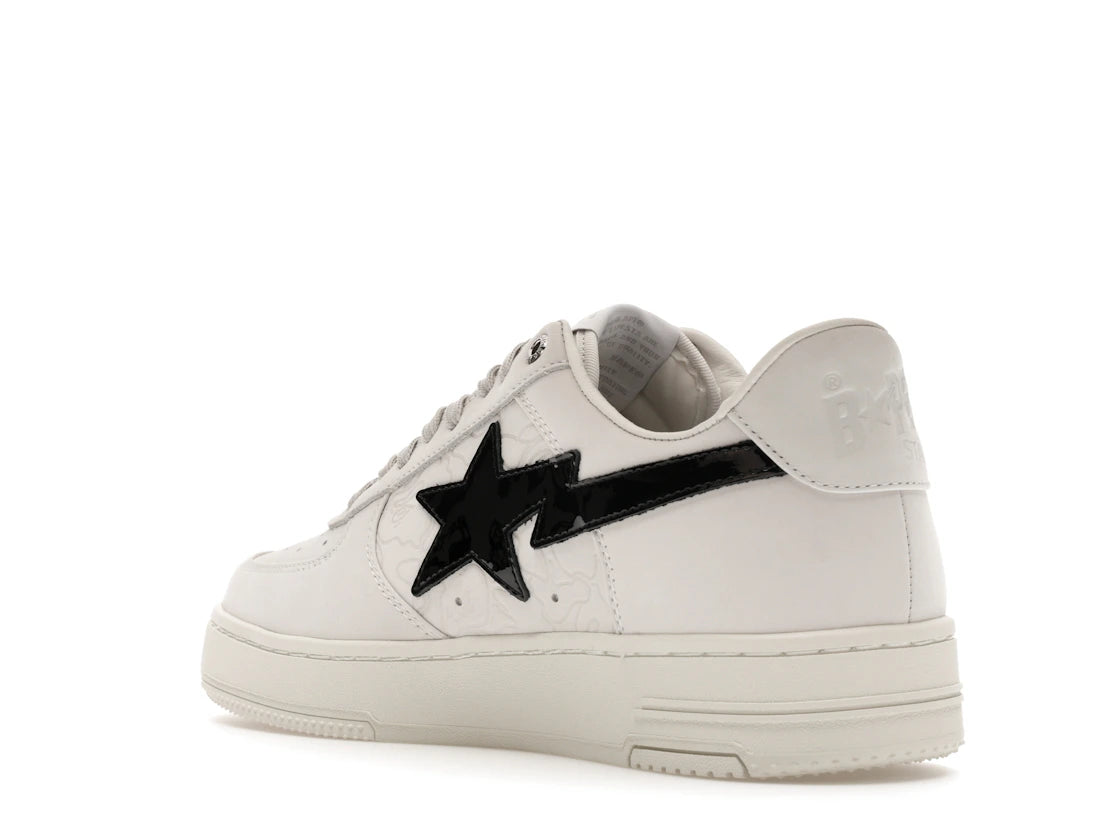 A Bathing Ape Bape Sta #4 White Black - vue secondaire B