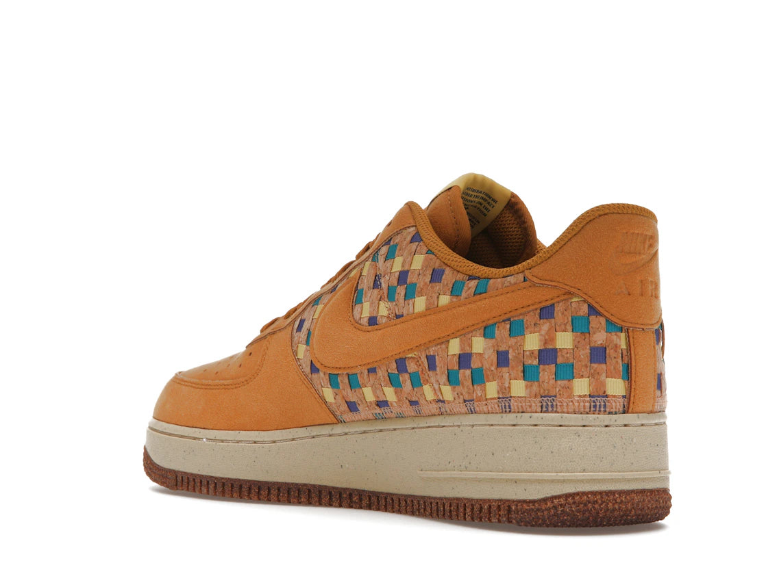 Nike Air Fore 1 Low N7 Woven Cork - vue secondaire B
