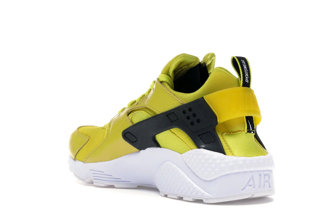Nike Air Huarache Run Zip Bright Citron - vue secondaire B
