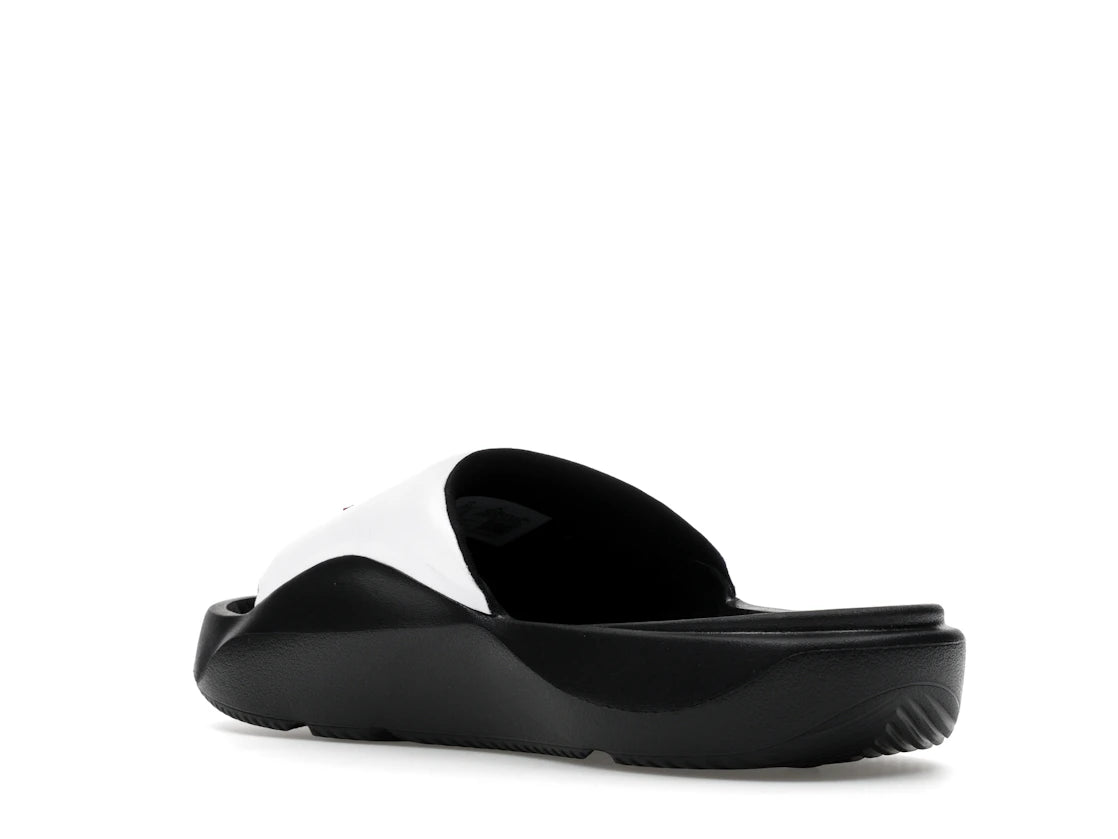 Jordan Franchise Slide White Black Gym Red - vue secondaire B
