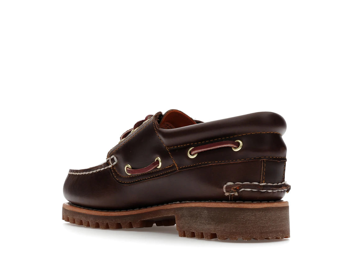 Timberland Authentics 3 Eye Classic Lug Brown Full-Grain Leather - vue secondaire B