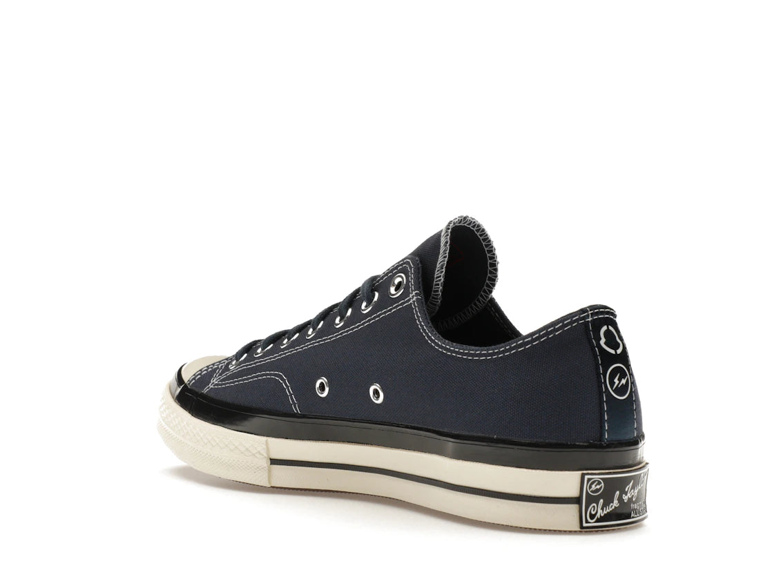 Converse Chuck Taylor All Star 70 Hi Moncler Fragment Blue - vue secondaire B