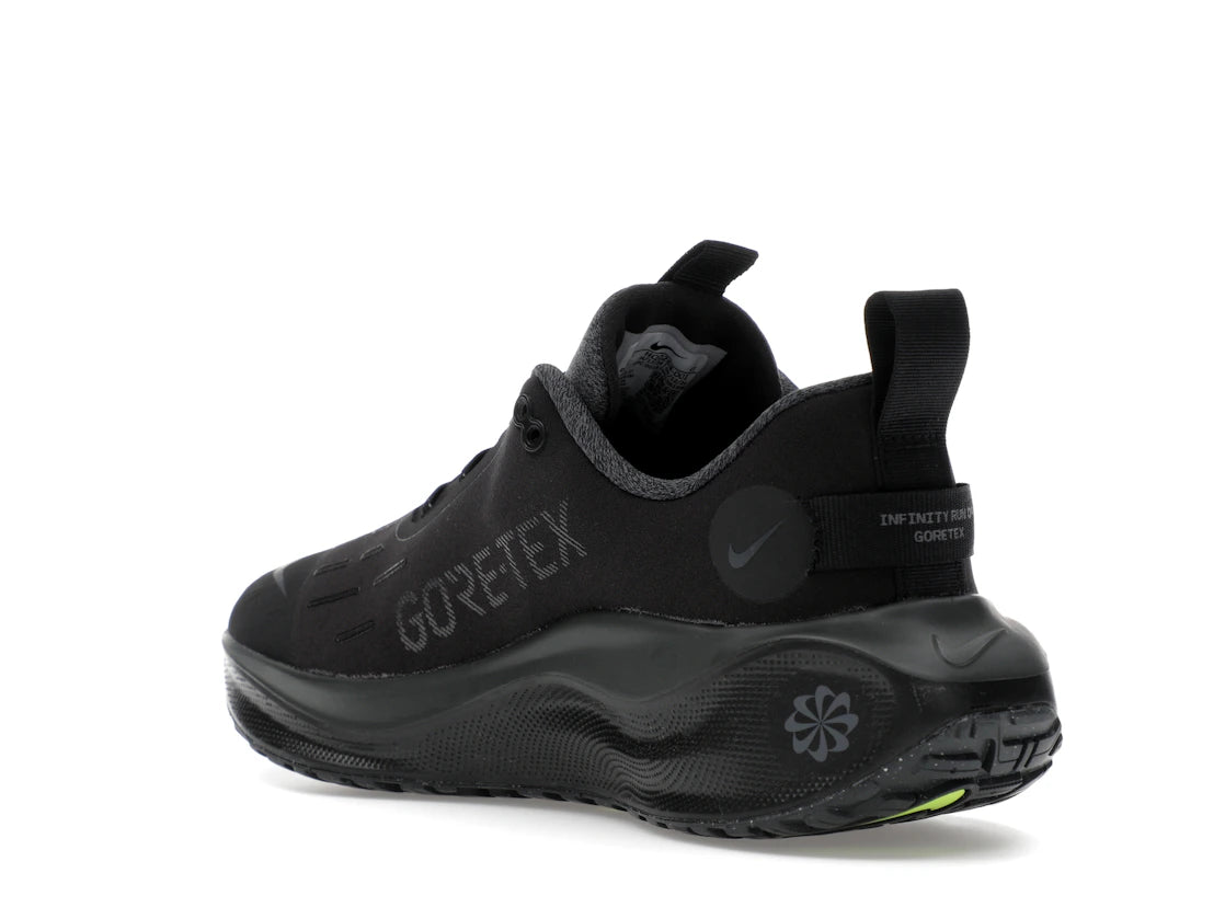Nike React Infinity Run 4 Gore-Tex Black Volt Dark Grey Anthracite (Women's) - vue secondaire B