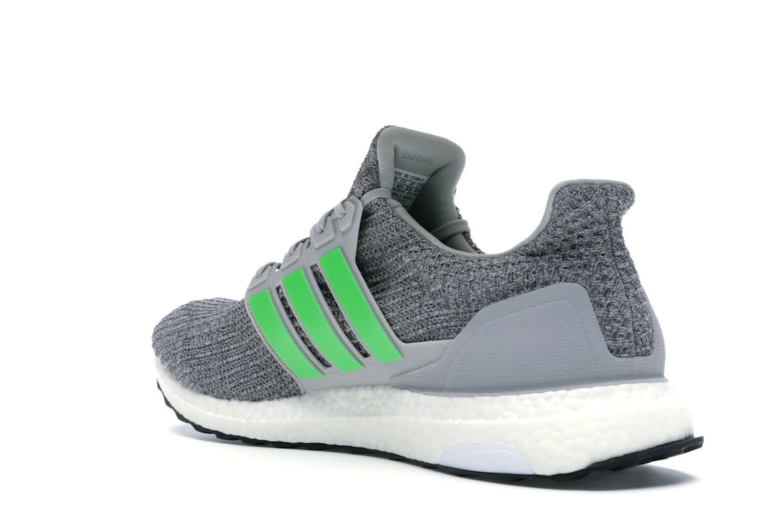 adidas Ultra Boost 4.0 Grey Lime - vue secondaire B