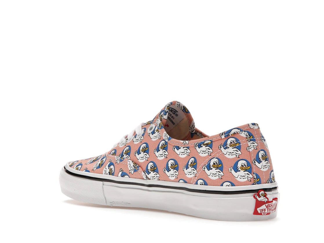 Vans Skate Authentic Palace Jeremy the Duck Black Salmon - vue secondaire B