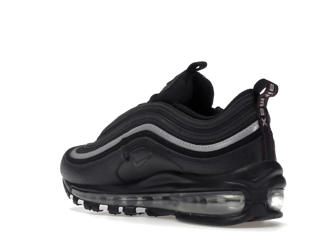 Nike Air Max 97 Black Silver Red (GS) - vue secondaire B