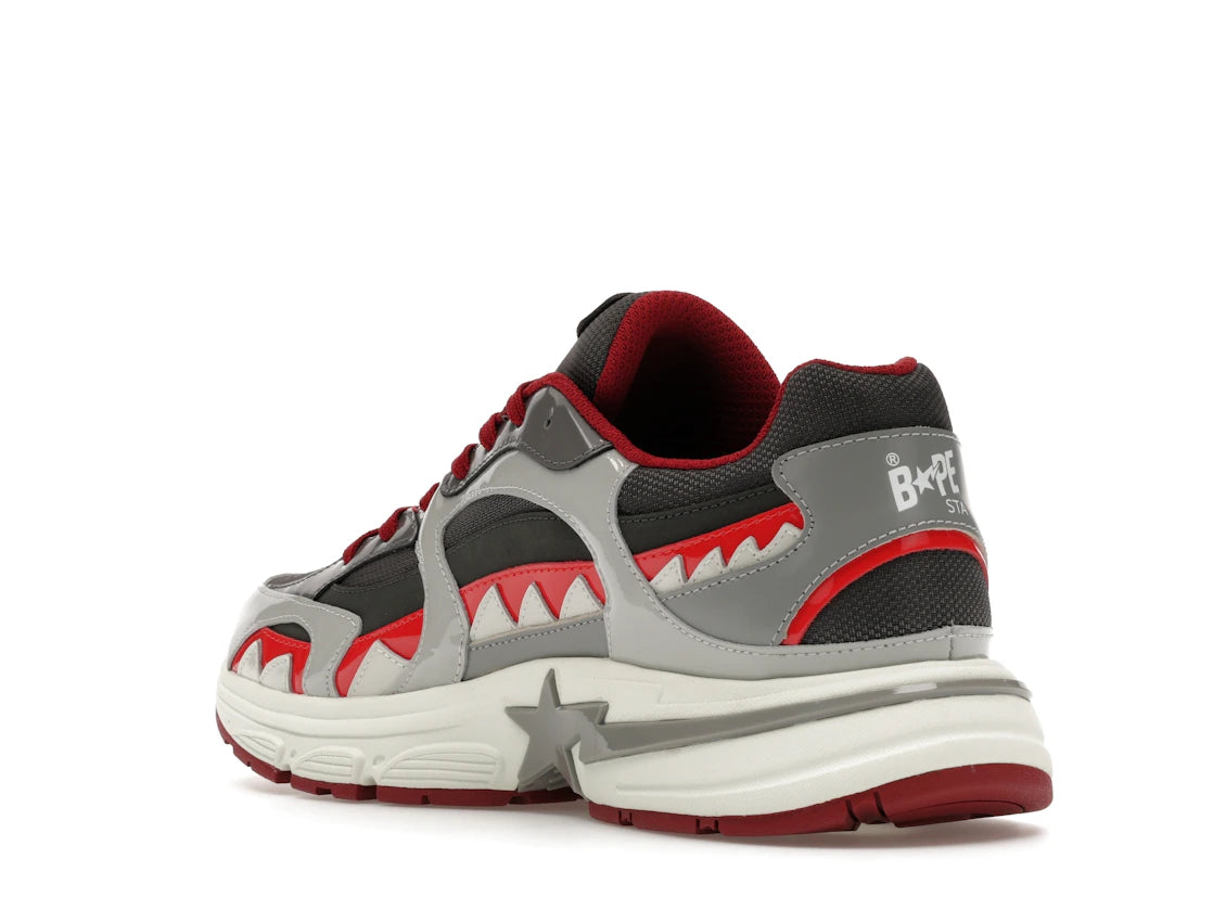 A Bathing Ape Shark Sta #3 Gray - vue secondaire B