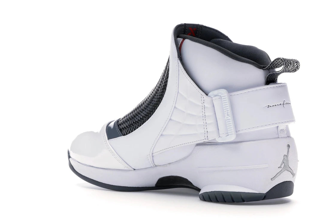 Jordan 19 Retro White Flint Grey - vue secondaire B