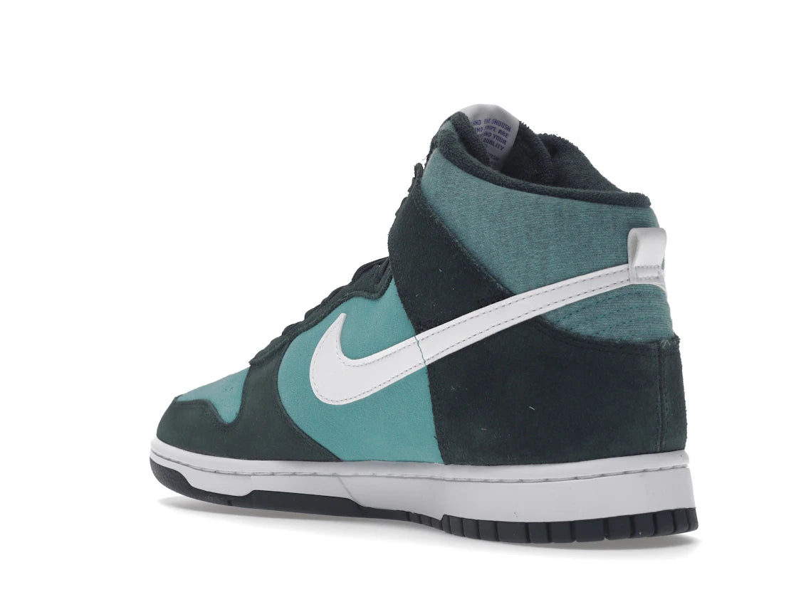 Nike Dunk High Retro SE Athletic Club Pro Green - vue secondaire B