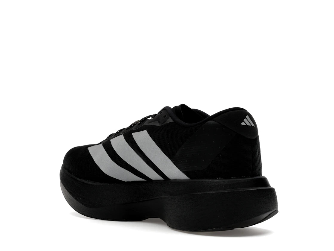 adidas Adizero Evo SL Black Silver Metallic Signal Green - vue secondaire B