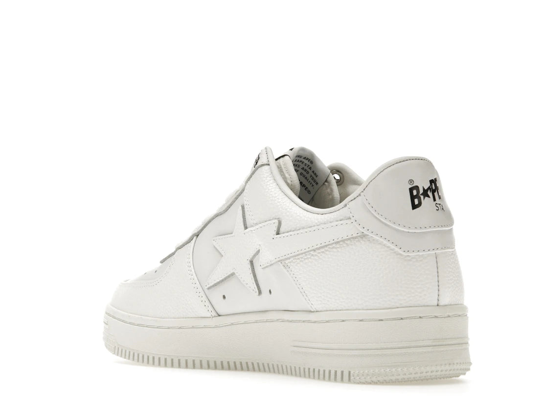 A Bathing Ape Bape Sta Triple White - vue secondaire B