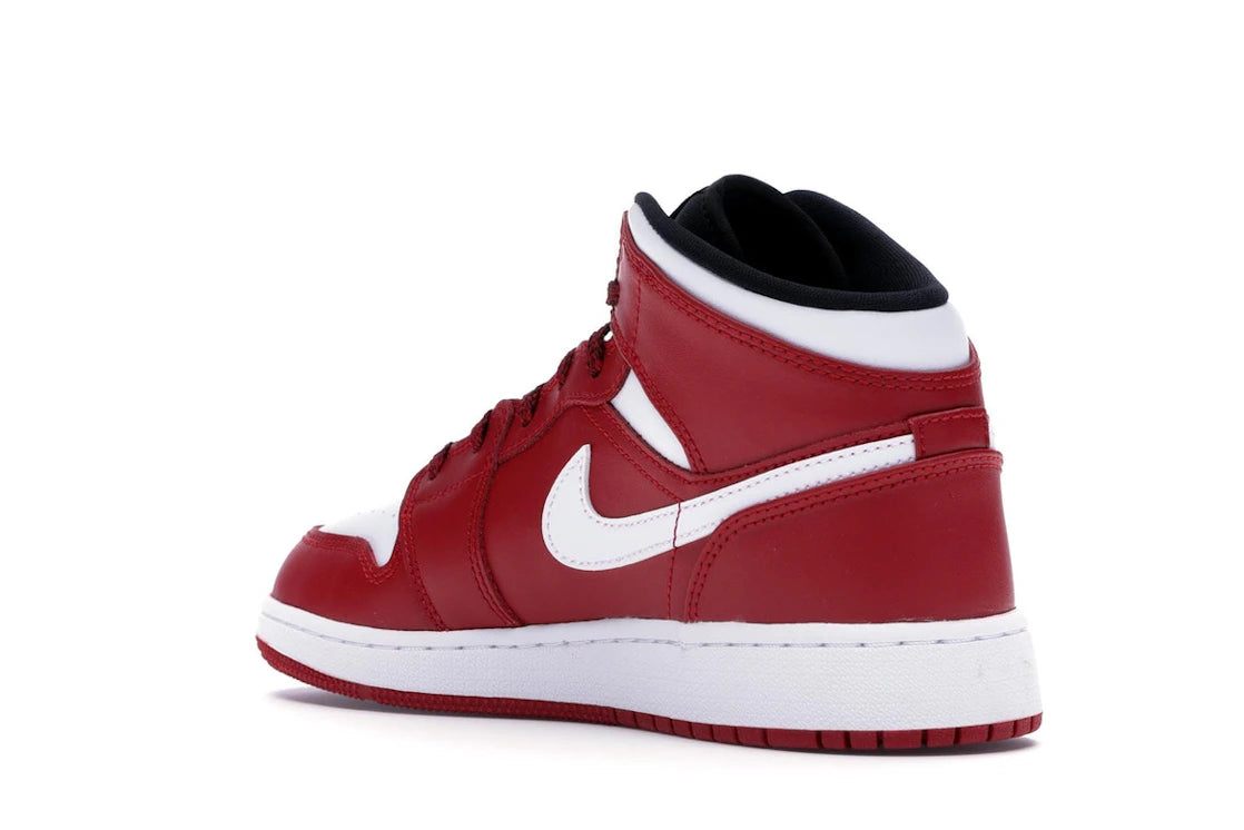Jordan 1 Mid Chicago (GS) - vue secondaire B