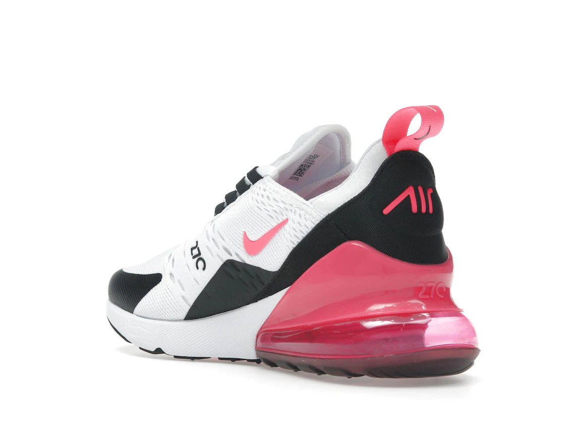 Nike Air Max 270 White Black Hyper Pink (Women's) - vue secondaire B