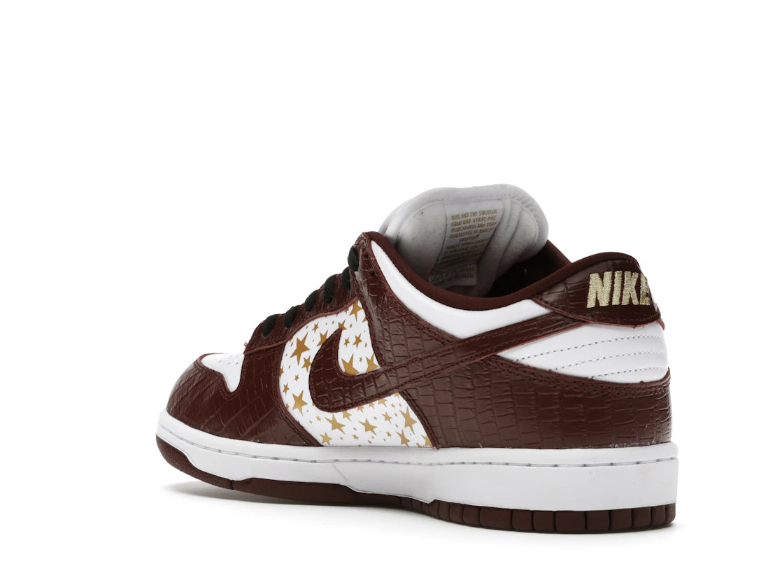 Nike SB Dunk Low Supreme Stars Barkroot Brown (2021) - vue secondaire B