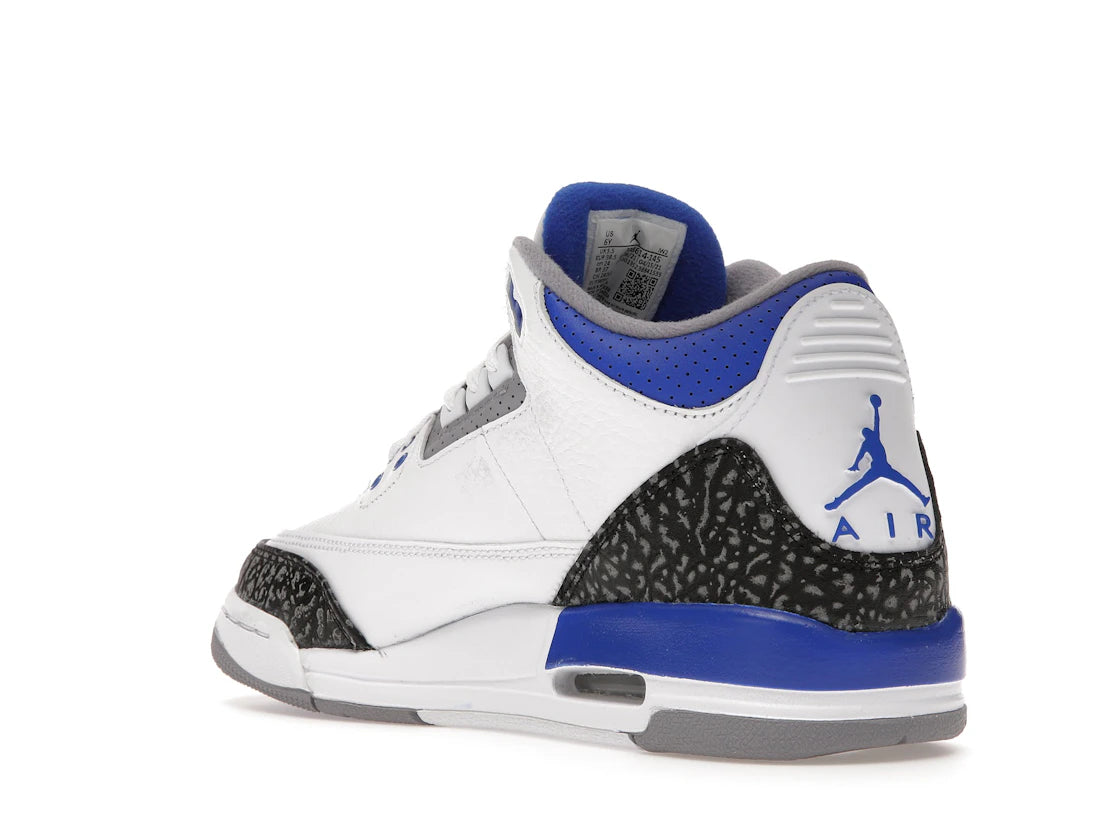 Jordan 3 Retro Racer Blue (GS) - vue secondaire B