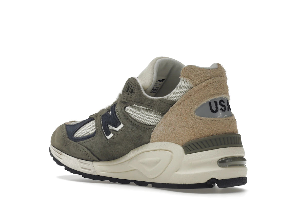 New Balance 990v2 MiUSA Grey Tan - vue secondaire B