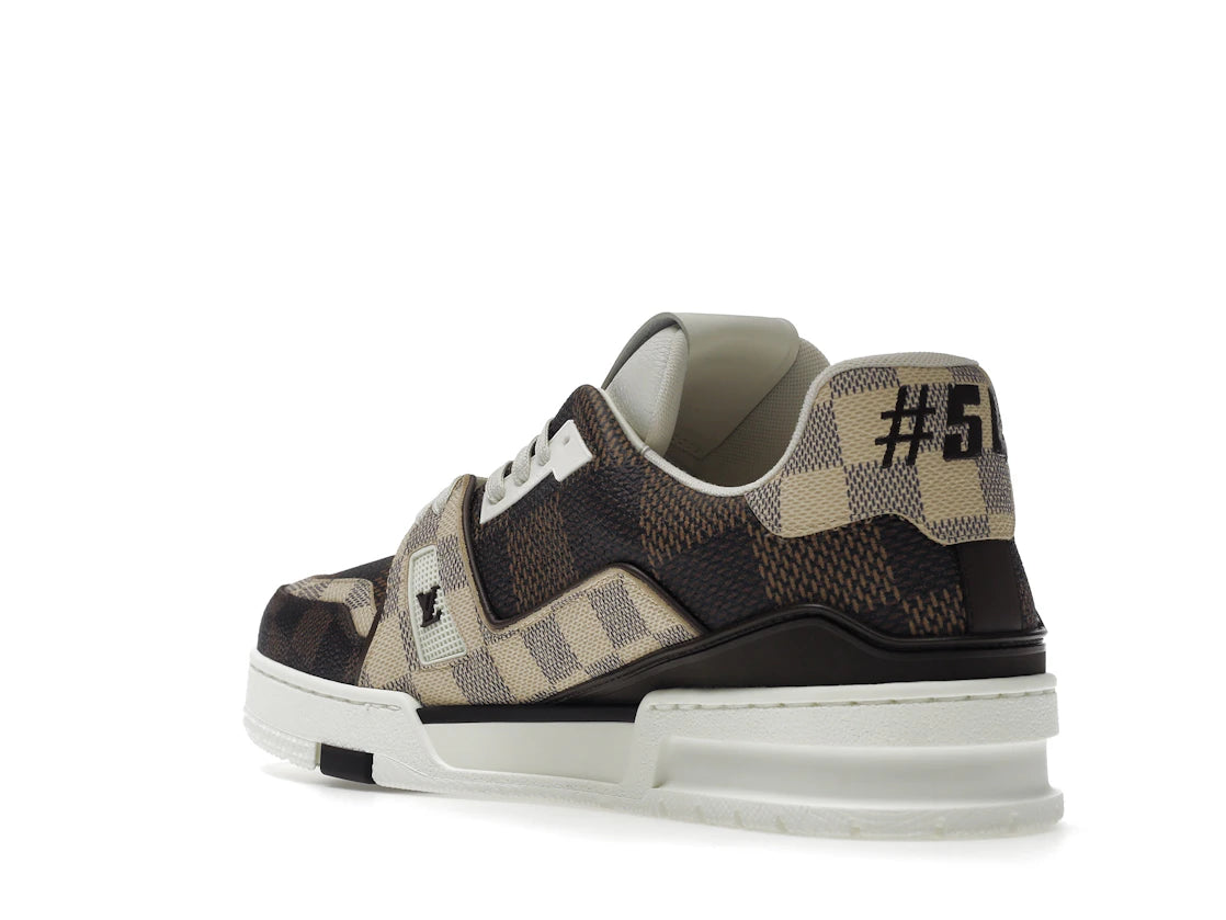 Louis Vuitton LV Trainer #54 Damier Ebene Multi - vue secondaire B