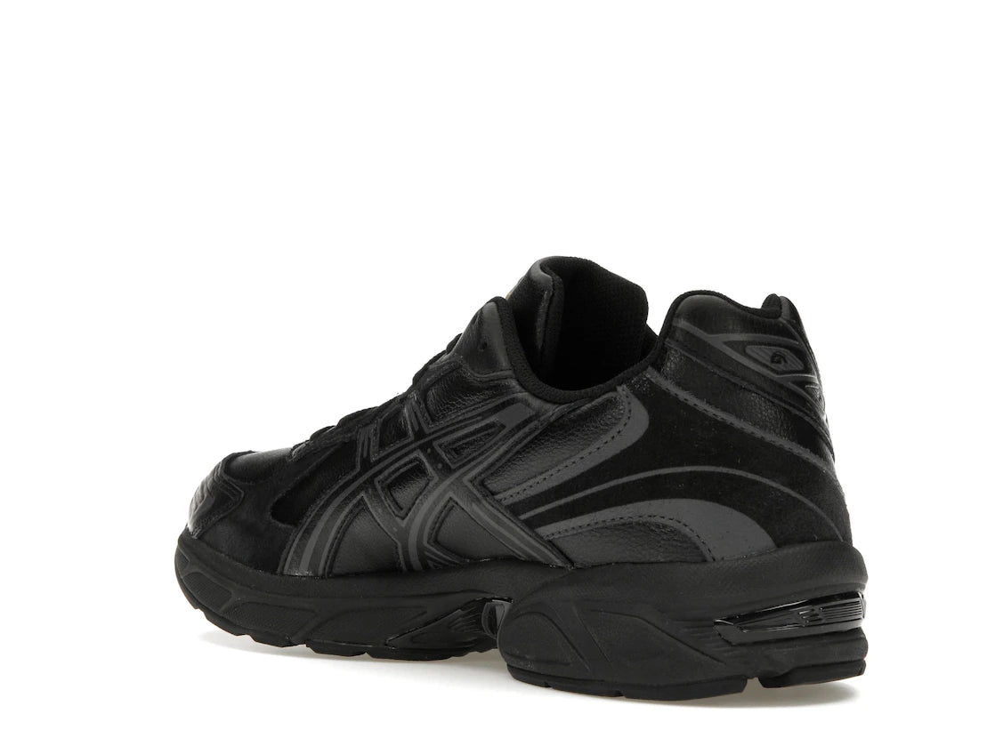 ASICS Gel-1130 Leather Black Dark Grey - vue secondaire B