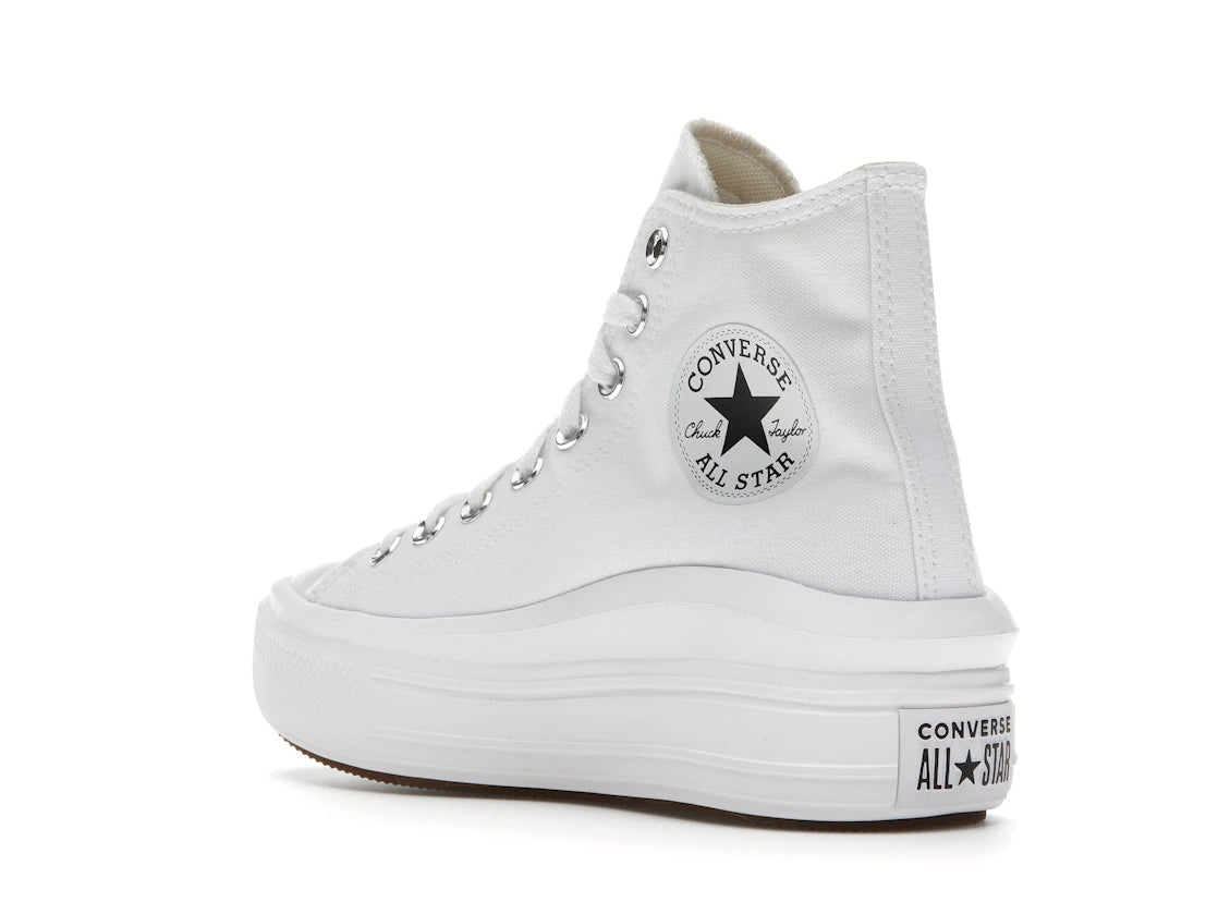 Converse Chuck Taylor All Star Move Hi White (Women's) - vue secondaire B