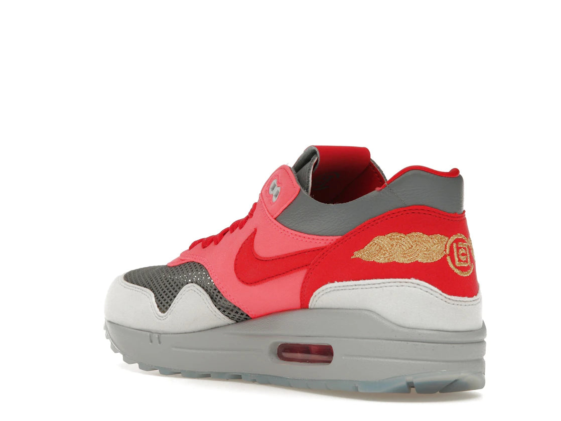 Nike Air Max 1 CLOT Kiss of Death Solar Red (Special Box) - vue secondaire B