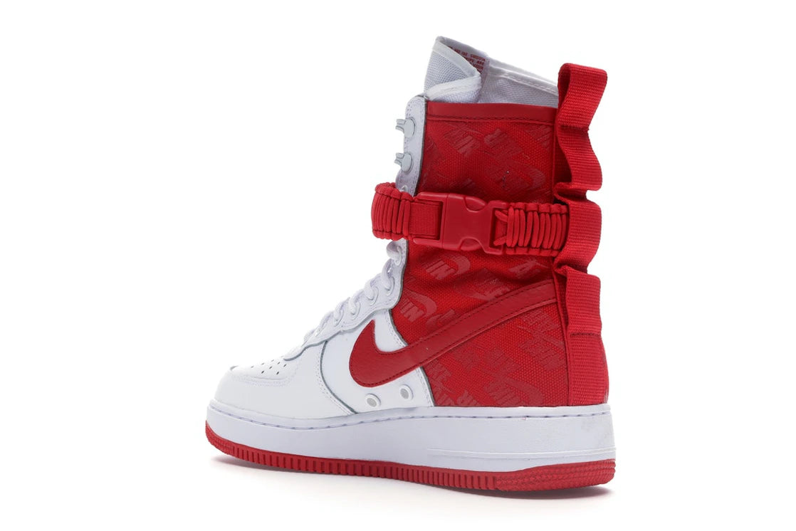 Nike SF Air Force 1 High White University Red - vue secondaire B