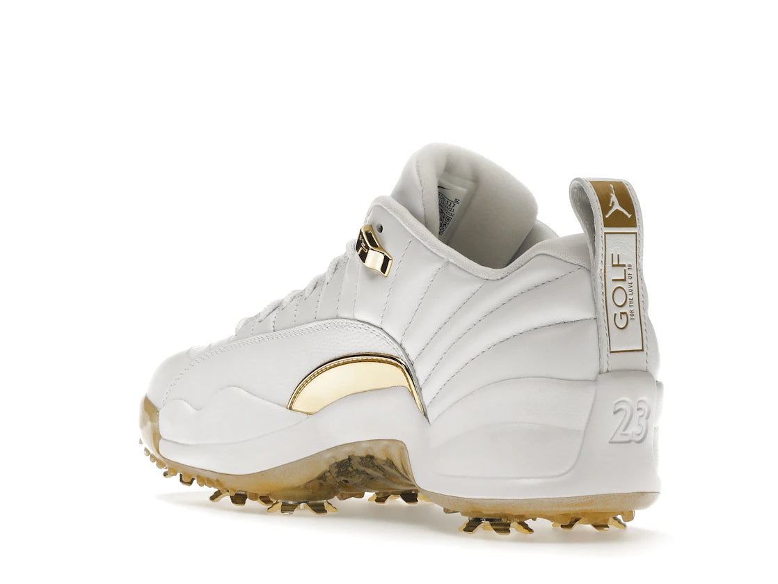 Jordan 12 Golf Metallic Gold - vue secondaire B
