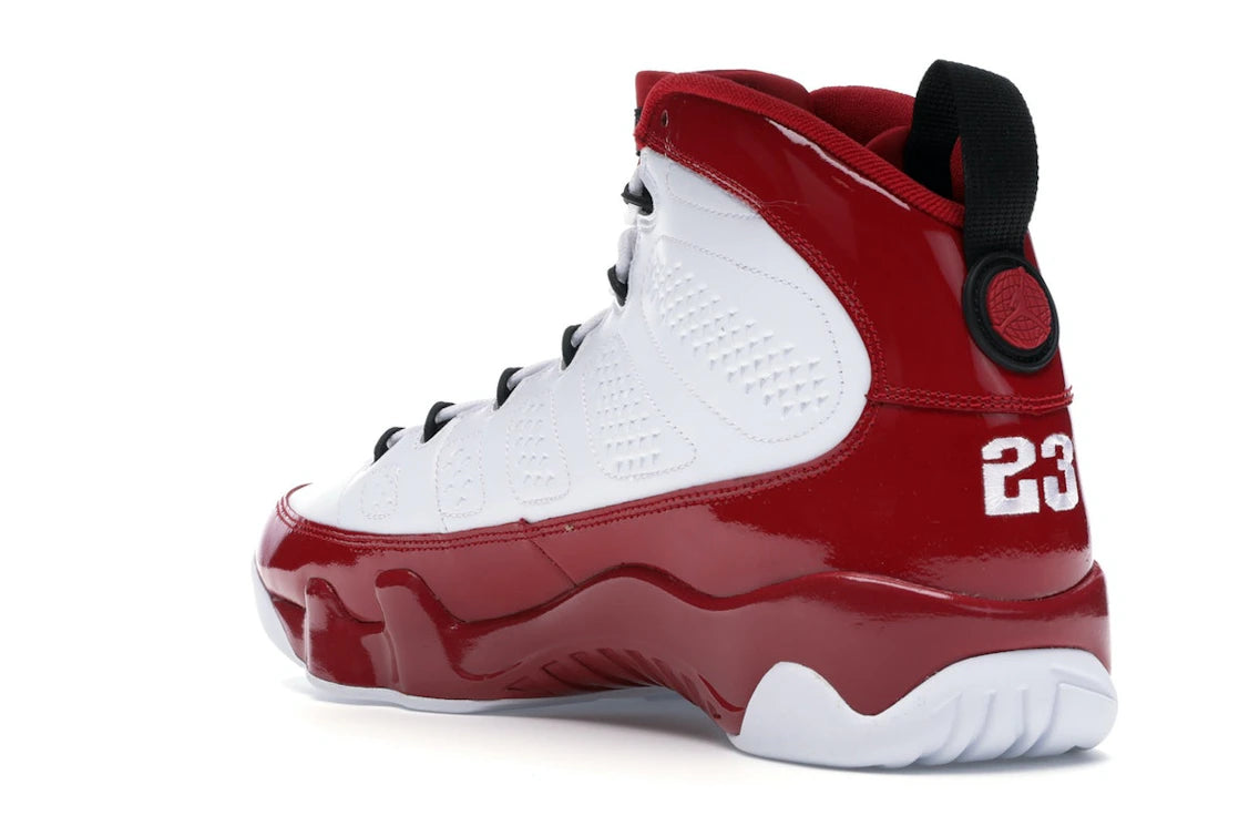 Jordan 9 Retro White Gym Red - vue secondaire B