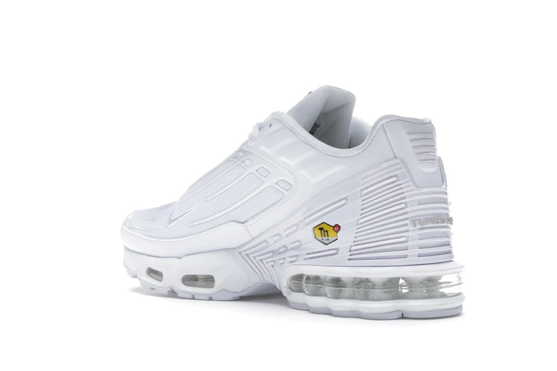 Nike Air Max Plus 3 Triple White - vue secondaire B