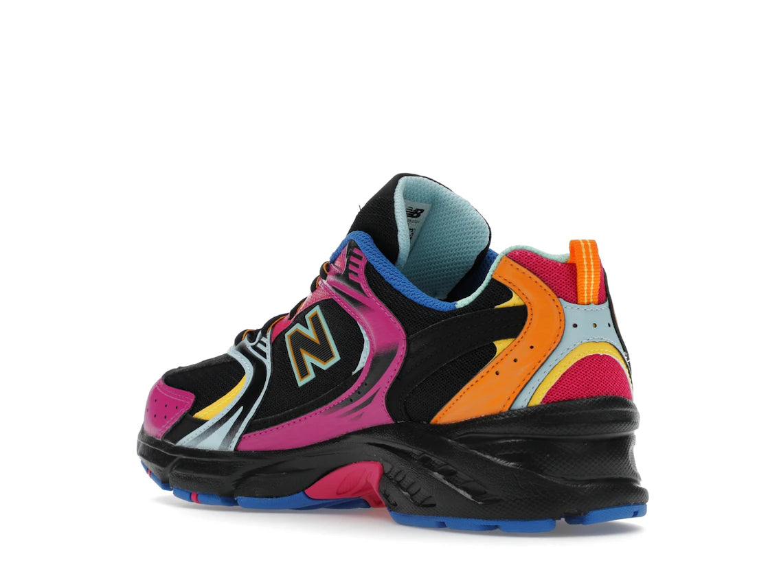 New Balance 530 Black Multi-Color - vue secondaire B