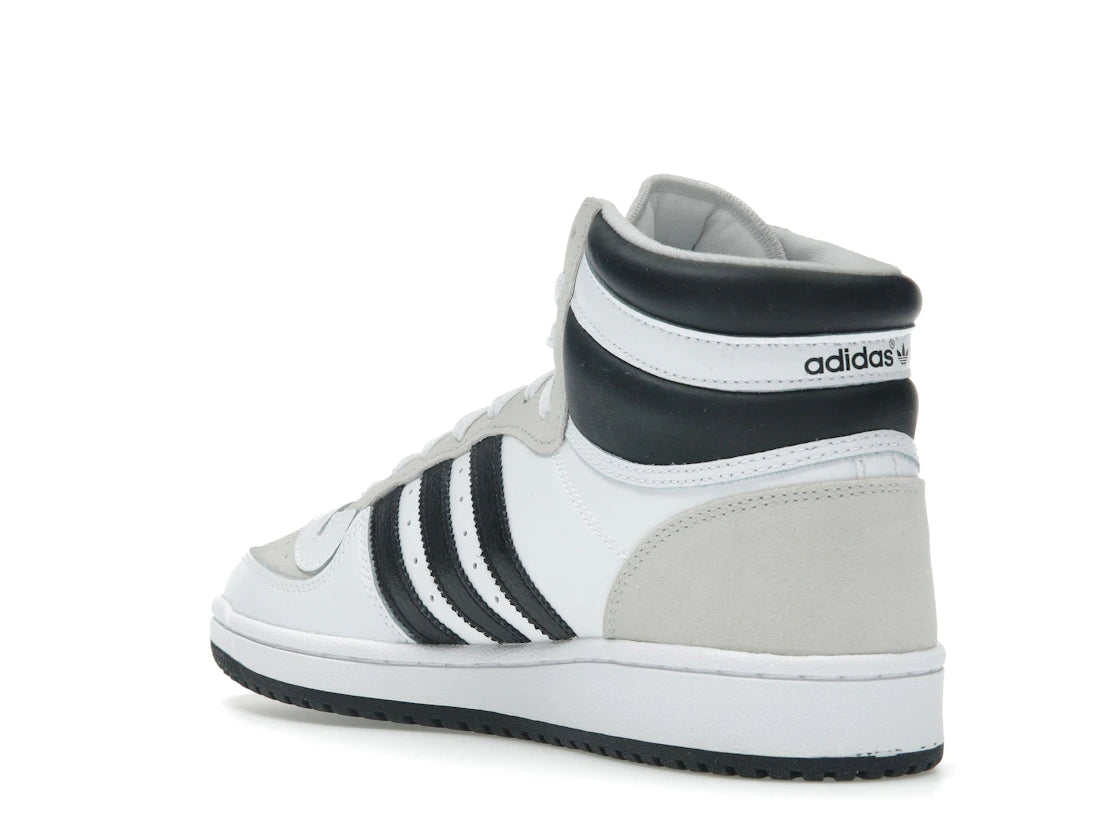 adidas Top Ten Hi White Black Taupe - vue secondaire B
