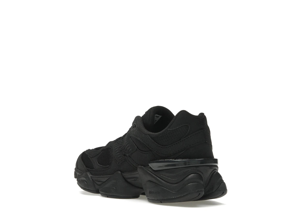 New Balance 9060 Triple Black (GS) - vue secondaire B