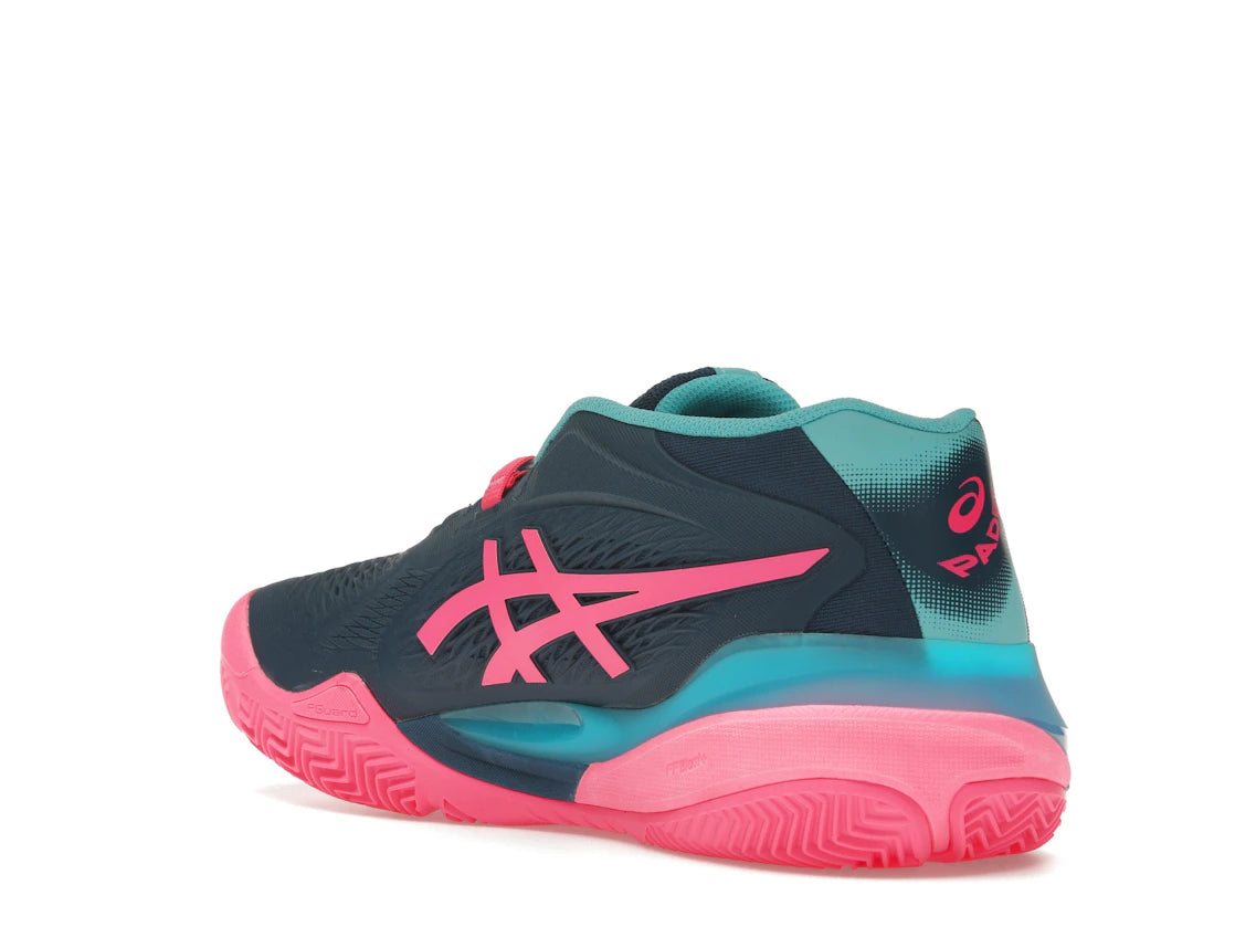 ASICS Gel-Resolution X Padel Mako Blue Hot Pink - vue secondaire B