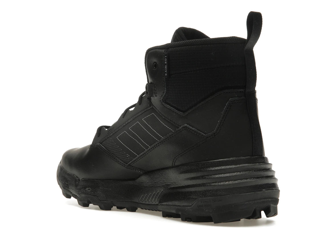 adidas Terrex Unity Leather Mid Rain.RDY Black Grey - vue secondaire B