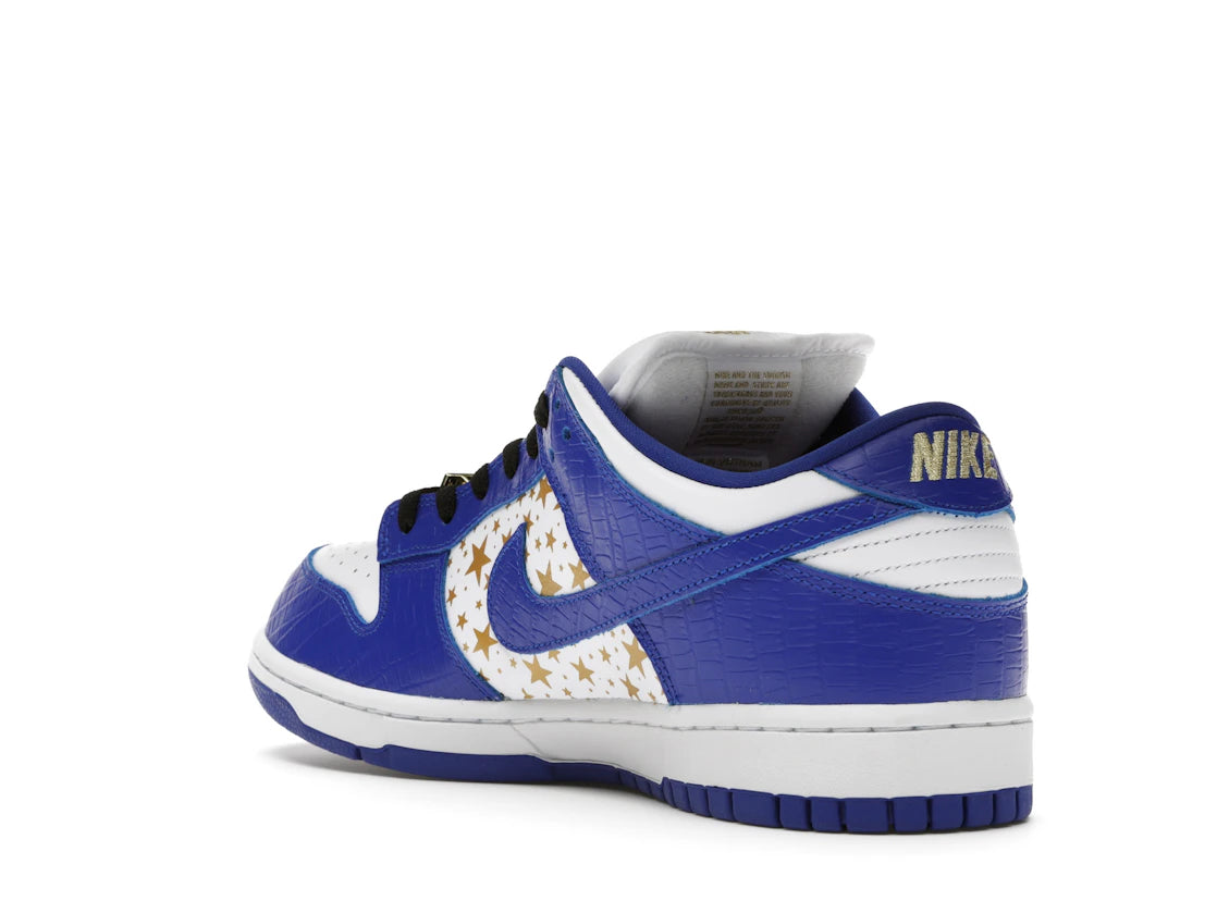Nike SB Dunk Low Supreme Stars Hyper Royal (2021) - vue secondaire B
