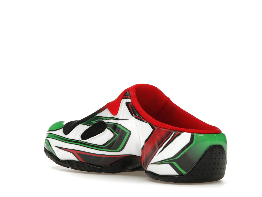 Nike Clogposite Supreme White Gym Red Green - vue secondaire B