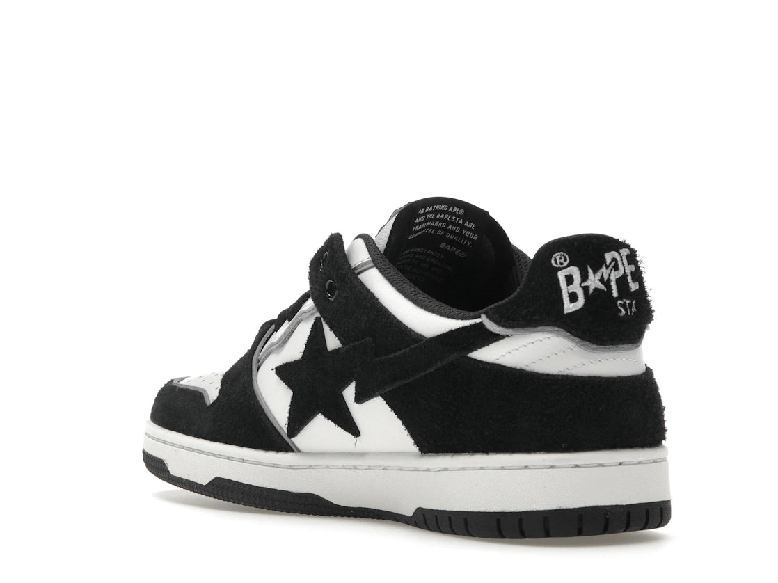 A Bathing Ape Bape SK8 Sta Black Suede - vue secondaire B
