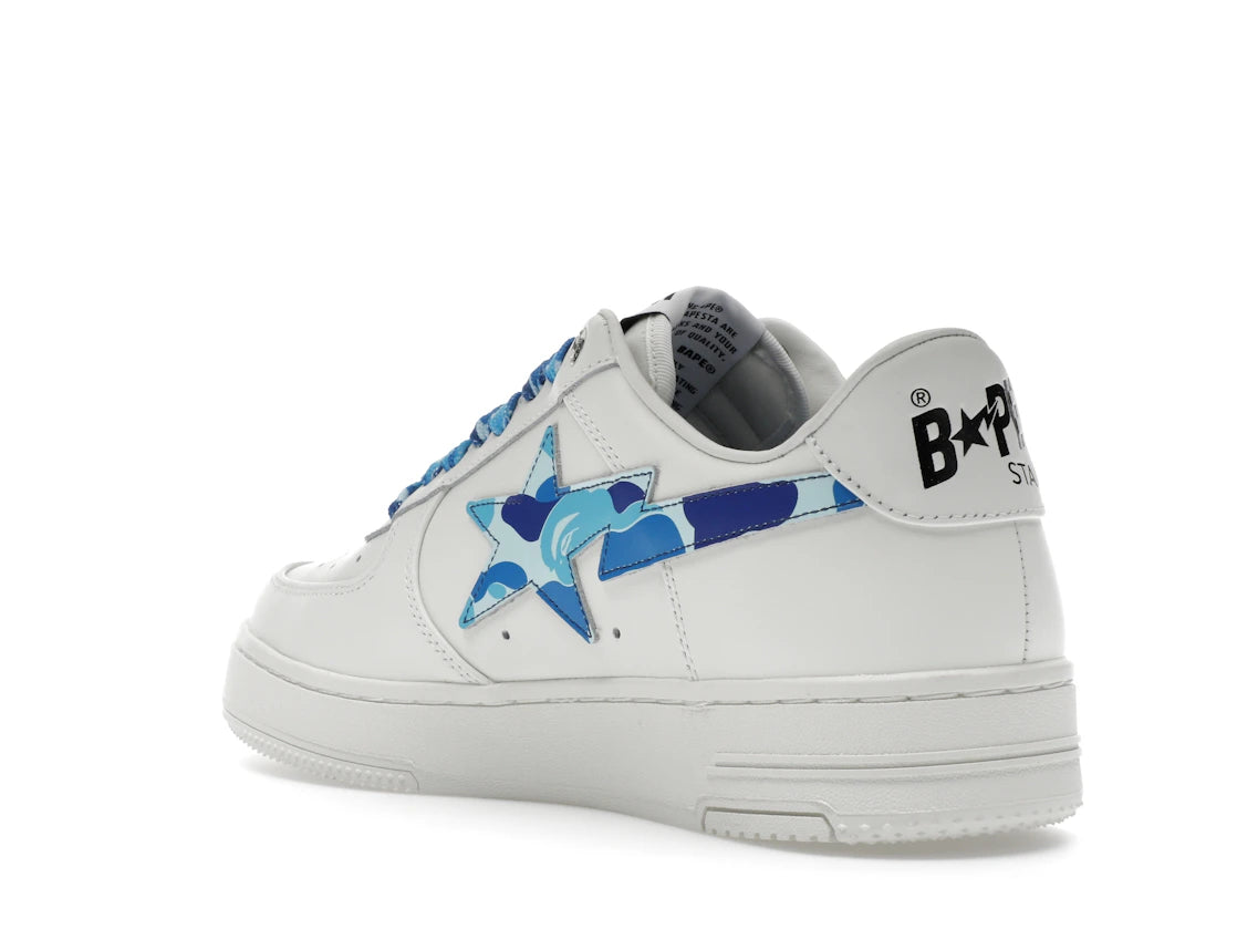 A Bathing Ape Bape Sta Low ABC Camo White Blue (2025) - vue secondaire B