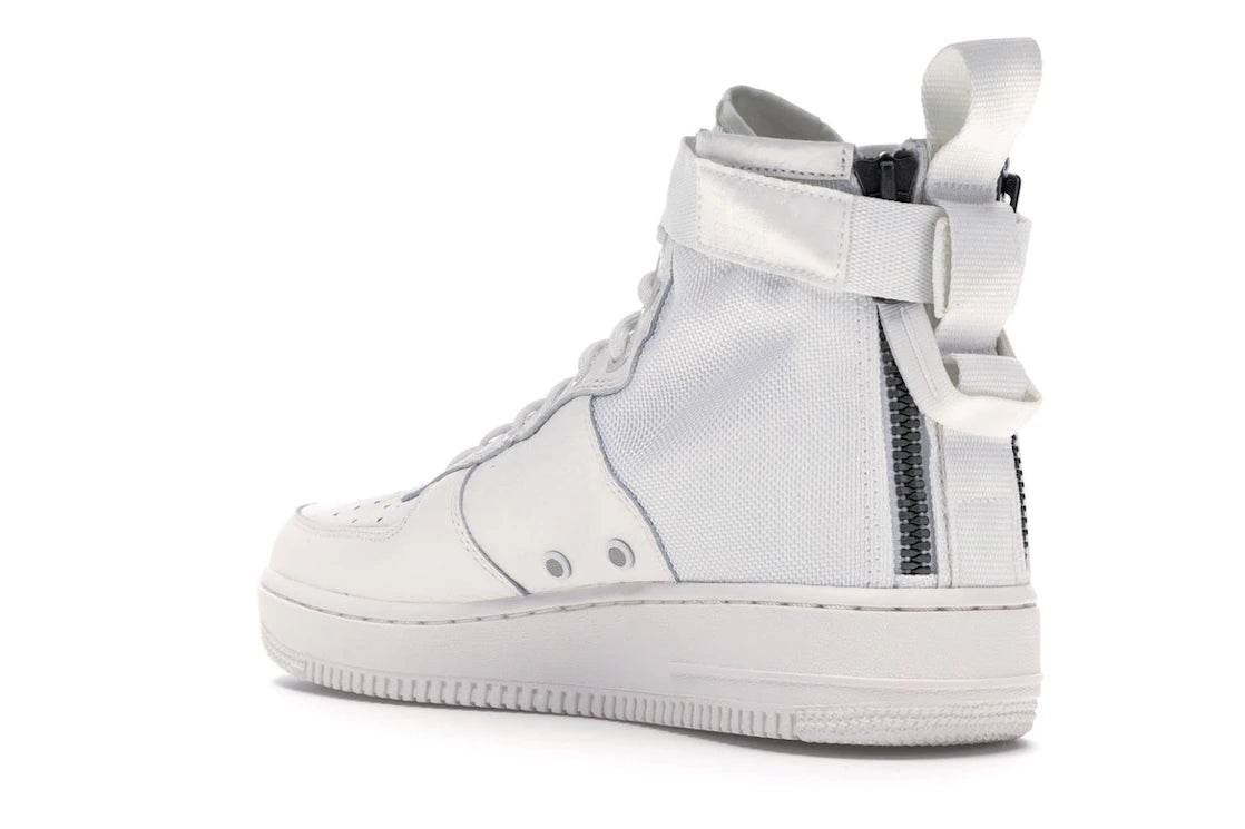 Nike SF Air Force 1 Mid Triple Ivory - vue secondaire B