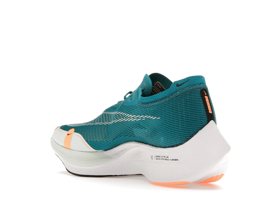 Nike ZoomX Vaporfly Next% 2 Bright Spruce Peach Cream - vue secondaire B