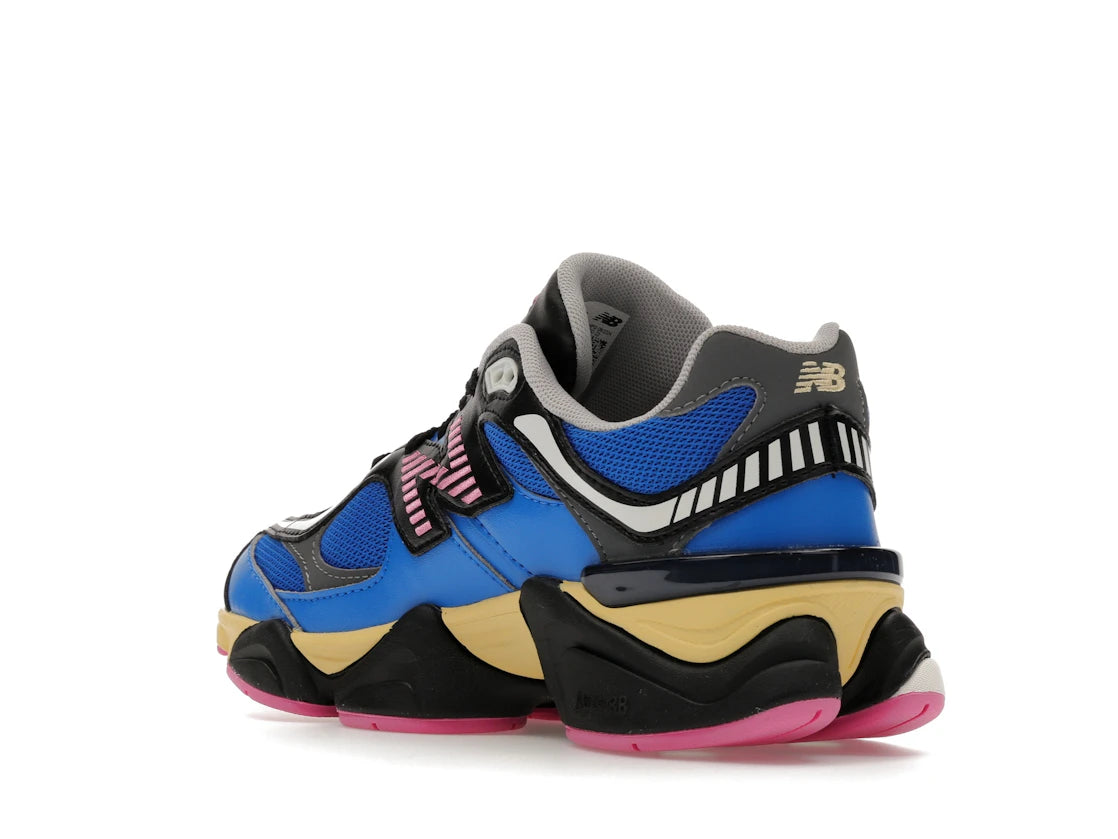 New Balance 9060 Blue Oasis Real Pink (GS) - vue secondaire B