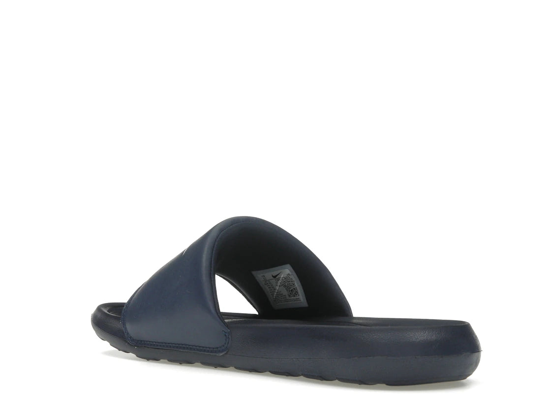Nike Victori One Slide Midnight Navy White - vue secondaire B