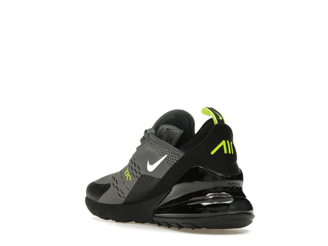 Nike Air Max 270 Iron Grey Black Volt (GS) - vue secondaire B