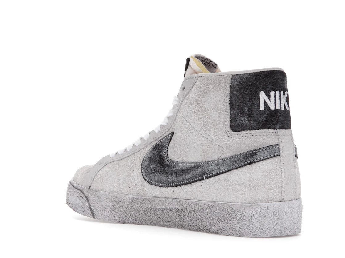 Nike SB Blazer Mid Faded Sail Black - vue secondaire B