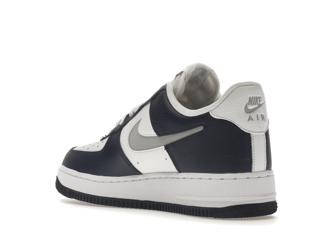 Nike Air Force 1 Low White Navy Grey - vue secondaire B