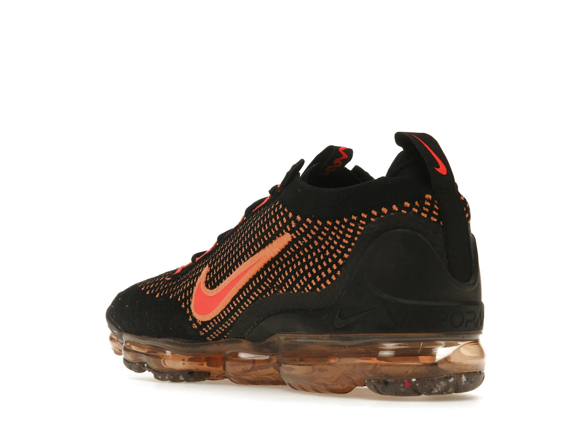 Nike Air VaporMax 2021 FK Black Bright Crimson - vue secondaire B