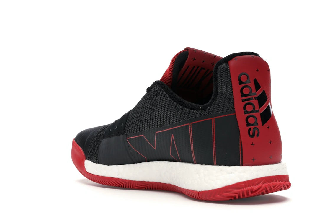 adidas Harden Vol. 3 Core Black Scarlet - vue secondaire B